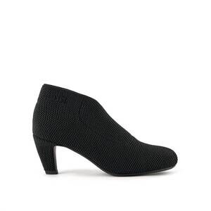 NEW UNITED NUDE women's fold mid sandal in black